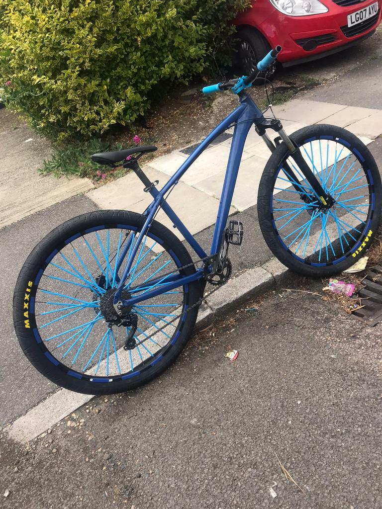 blue c100 bike